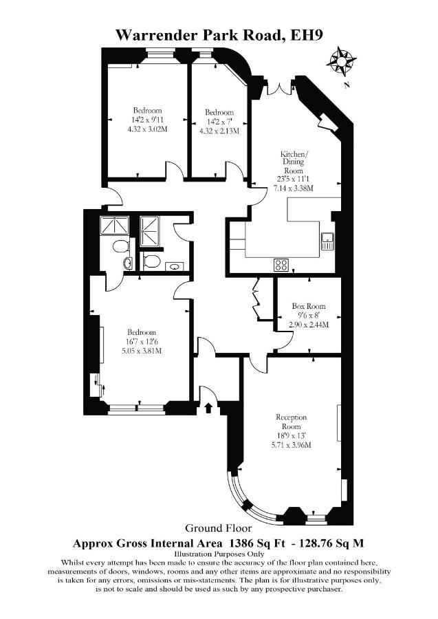 Stylish 3-Bedroom Edinburgh City Getaway Exterior photo